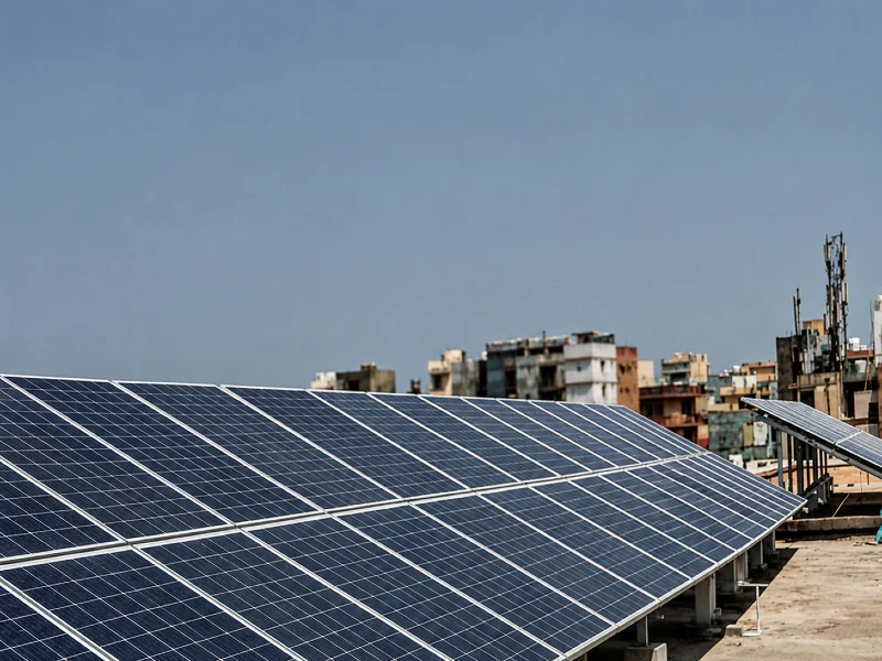 Solar rooftop project in Gurugram, Haryana